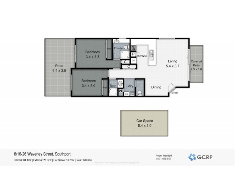 8/16-26 Waverley Street, Southport QLD 4215 Floorplan