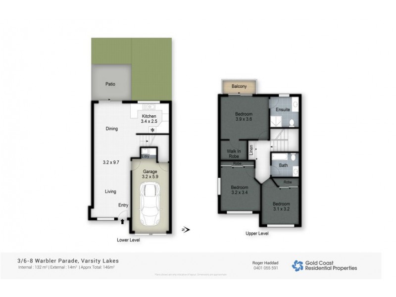 3/6-8 Warbler Parade, Varsity Lakes QLD 4227 Floorplan