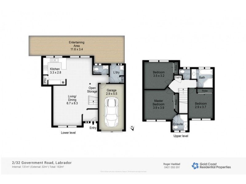 2/32 Government Road, Labrador QLD 4215 Floorplan