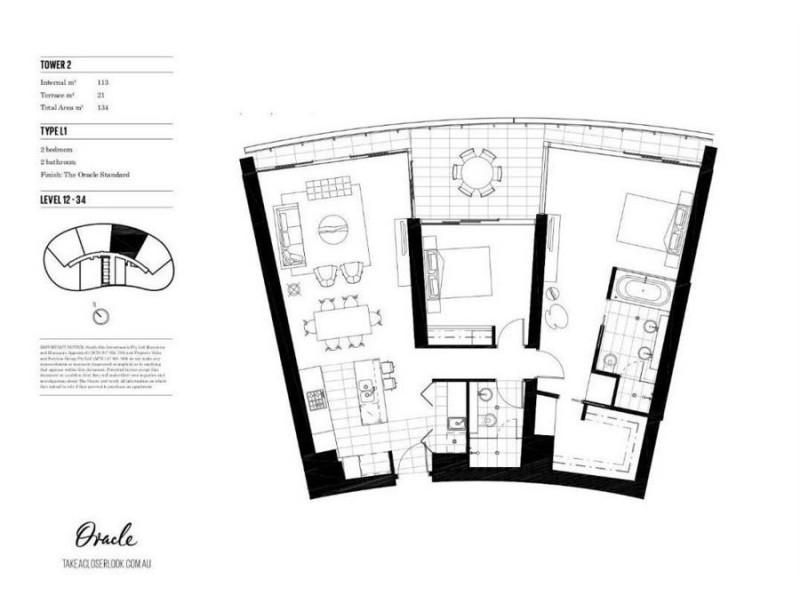 Broadbeach QLD 4218 Floorplan
