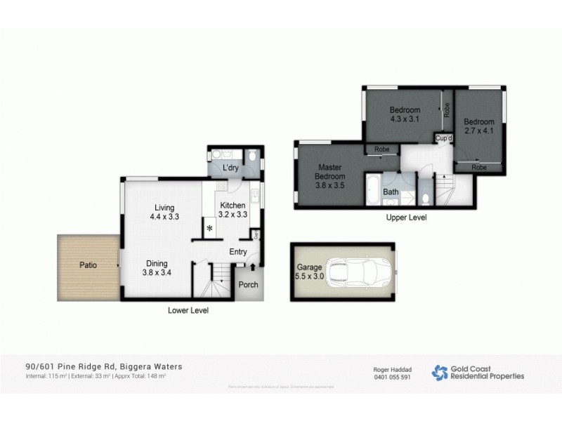 90/601 Pine Ridge Road, Biggera Waters QLD 4216 Floorplan