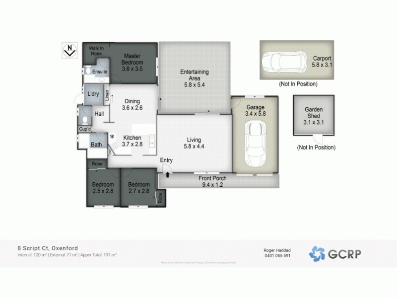 8 Script Court, Oxenford QLD 4210 Floorplan