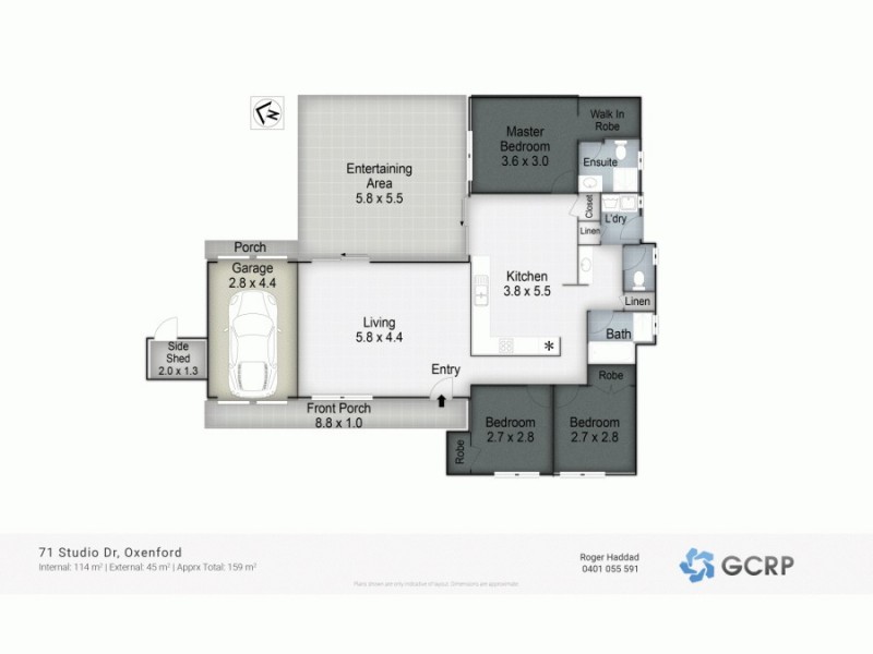 71 Studio Drive, Oxenford QLD 4210 Floorplan