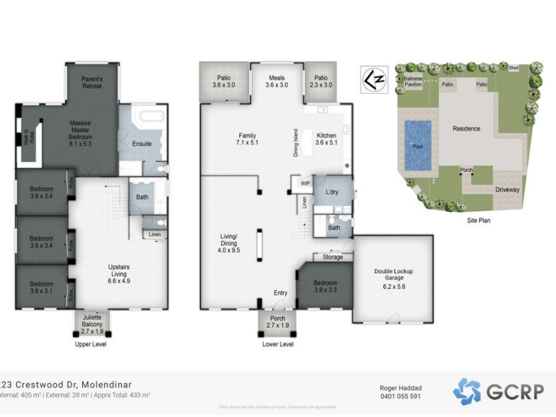 223 Crestwood Drive, Molendinar QLD 4214 Floorplan