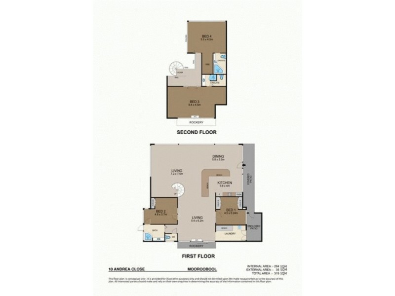 10 Andrea CL, Mooroobool QLD 4870 Floorplan