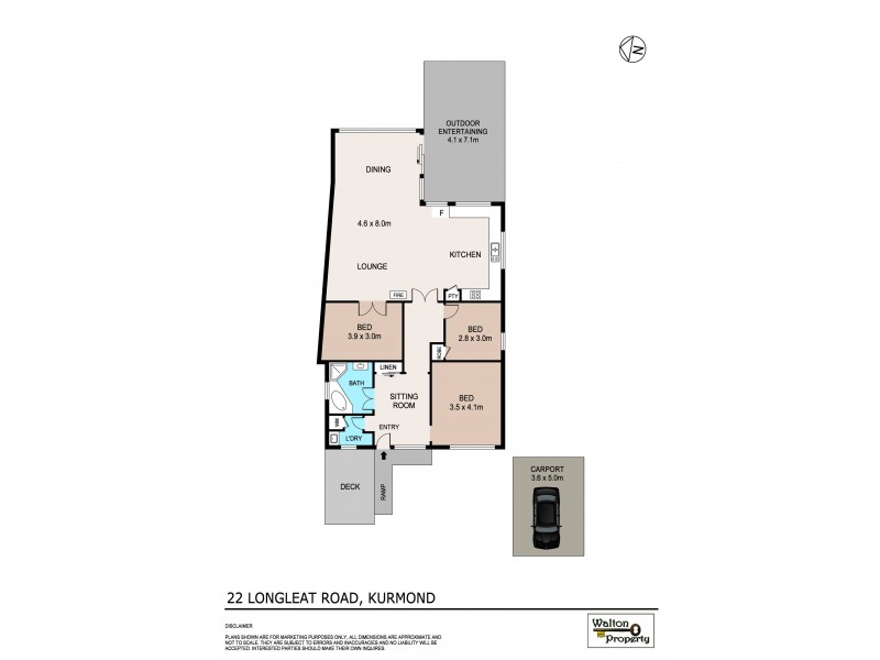 22 Longleat Road, Kurmond NSW 2757 Floorplan