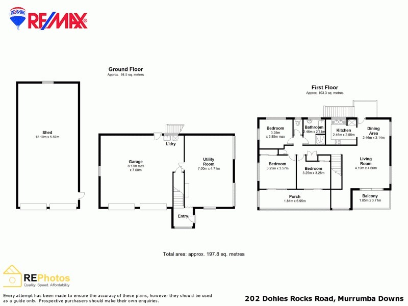 202 Dohles Rock Road, Murrumba Downs QLD 4503 Floorplan