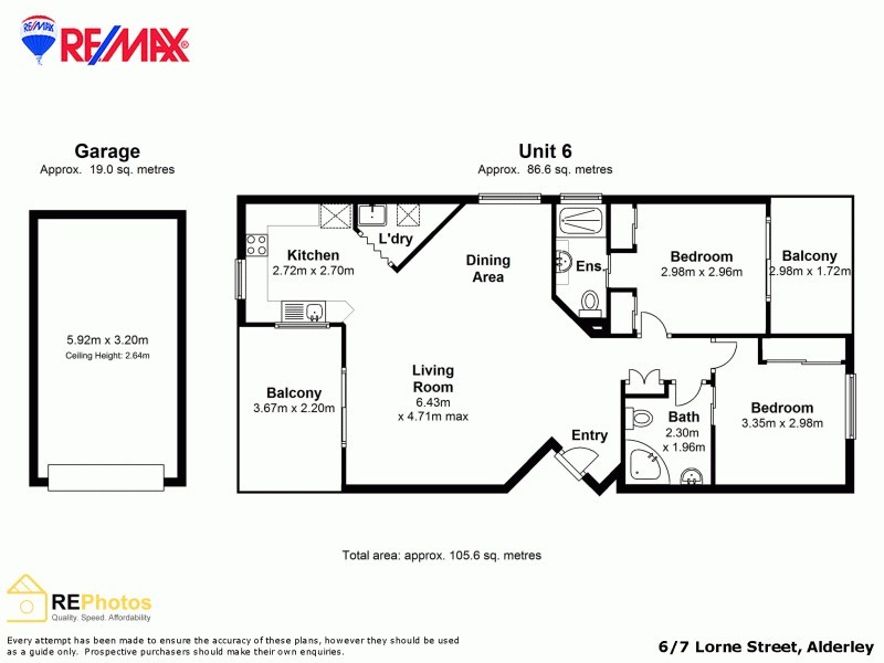 6/7 Lorne St, Alderley QLD 4051 Floorplan