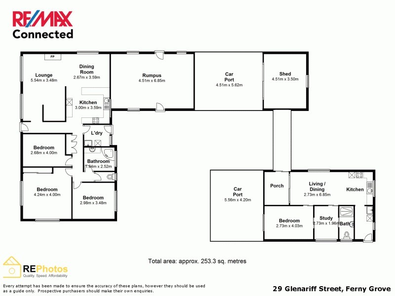 29 Glenariff St, Ferny Grove QLD 4055 Floorplan