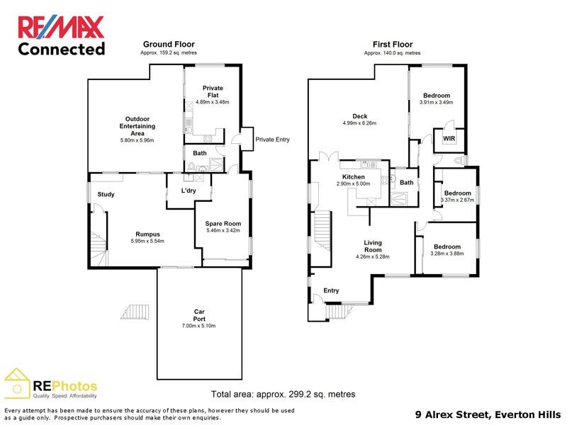 9 Alrex St, Everton Hills QLD 4053 Floorplan