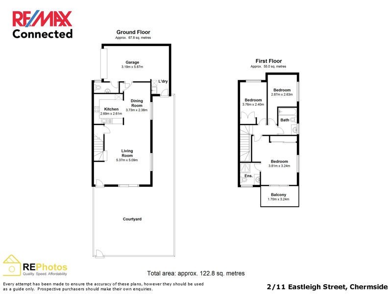2/11 Eastleigh Street,, Chermside QLD 4032 Floorplan