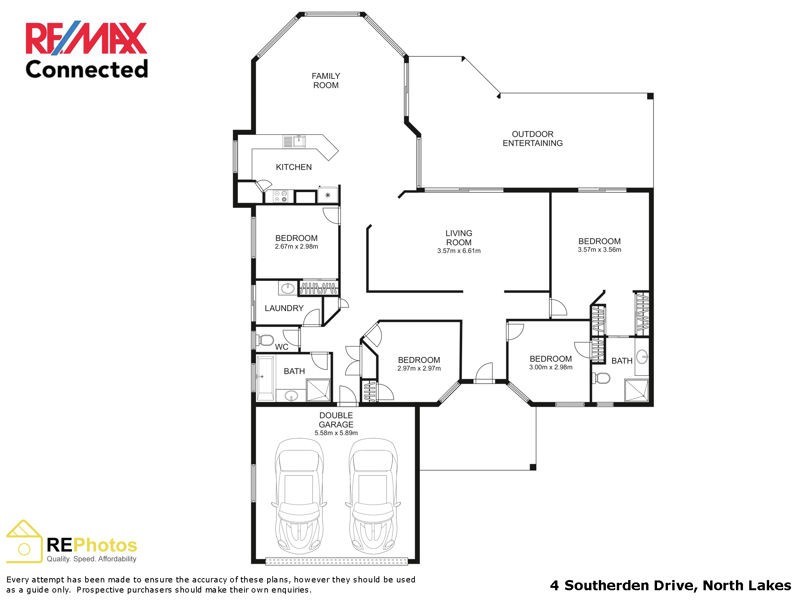 4 Southerden Drive, North Lakes QLD 4509 Floorplan