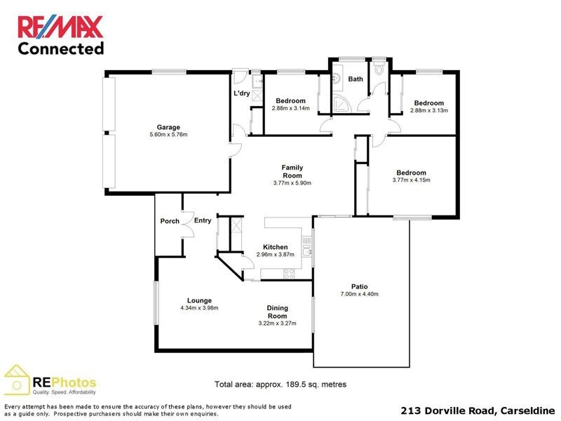 213 Dorville Road, Carseldine QLD 4034 Floorplan
