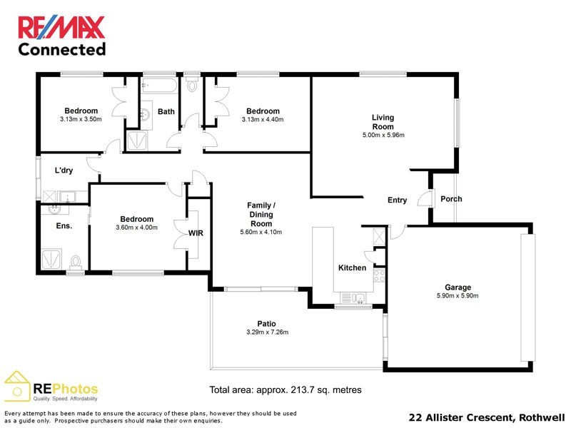 22 Allister Crescent, Rothwell QLD 4022 Floorplan
