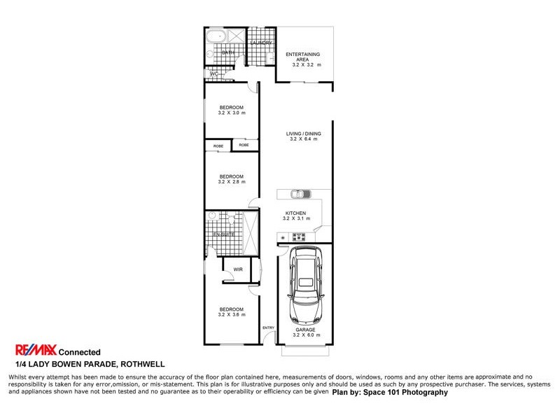 1/4 Lady Bowen Parade, Rothwell QLD 4022 Floorplan