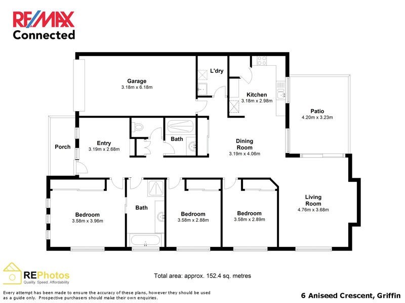 6 Aniseed Crescent, Griffin QLD 4503 Floorplan