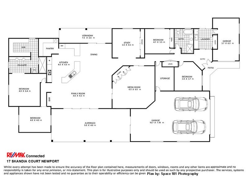 17 Skandia Ct, Newport QLD 4020 Floorplan