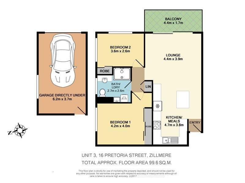 3/16 Pretoria Street, Zillmere QLD 4034 Floorplan