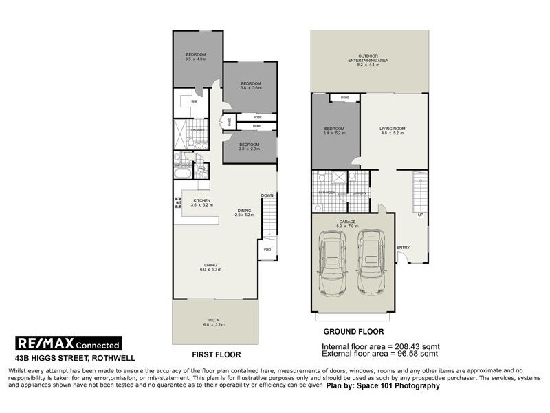 43b Higgs Street, Rothwell QLD 4022 Floorplan