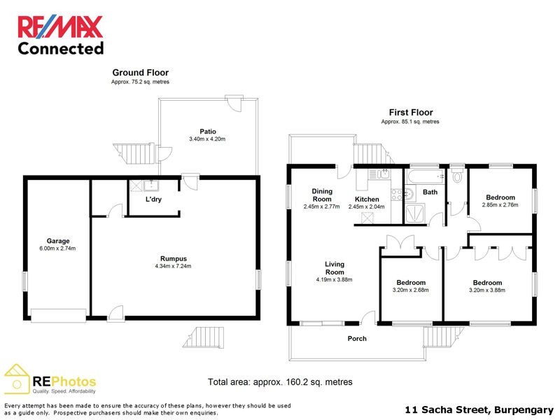 11 Sacha St, Burpengary QLD 4505 Floorplan