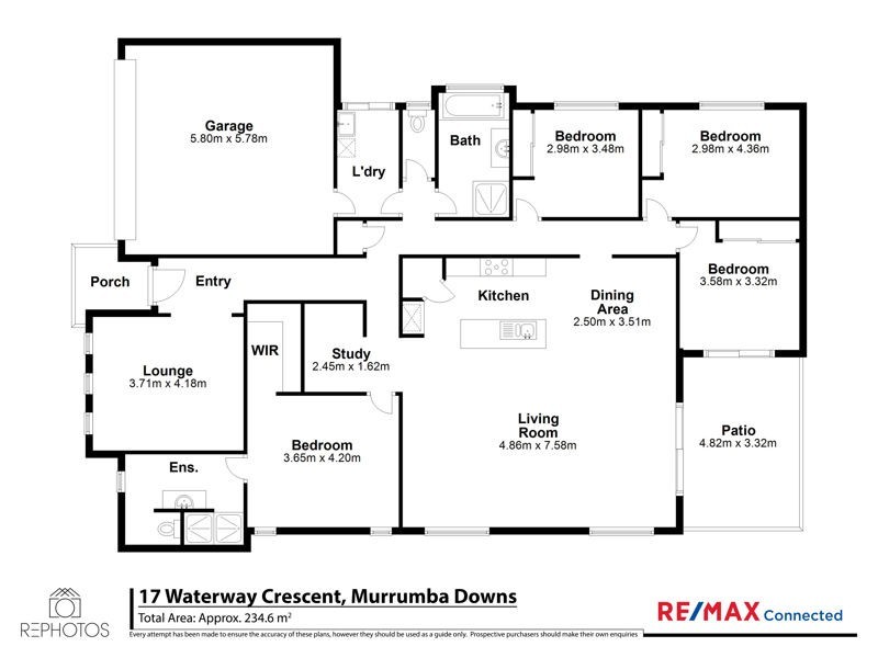 17 Waterway Crescent, Murrumba Downs QLD 4503 Floorplan