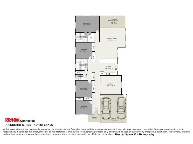7 Ninderry St, North Lakes QLD 4509 Floorplan
