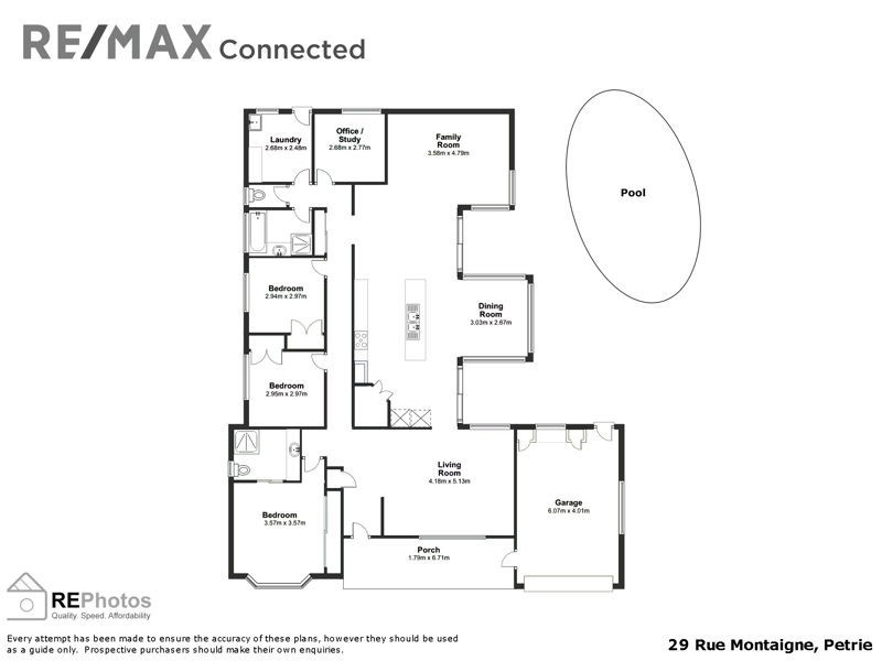 29 Rue Montaigne, Petrie QLD 4502 Floorplan