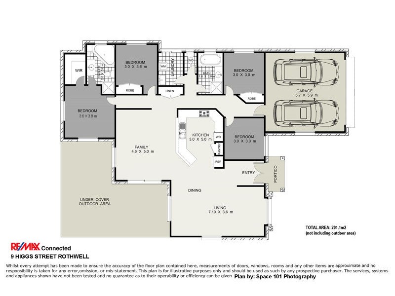 9 Higgs Street, Rothwell QLD 4022 Floorplan