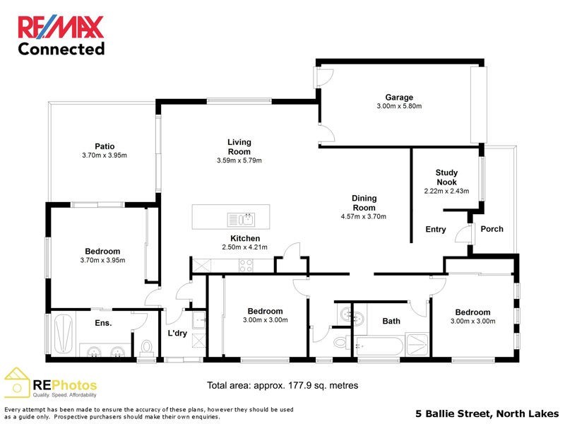 5 Ballie Street, North Lakes QLD 4509 Floorplan