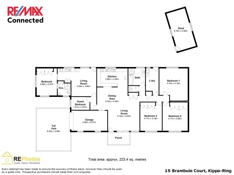 15 Drambuie Court, Kippa-ring QLD 4021 Floorplan