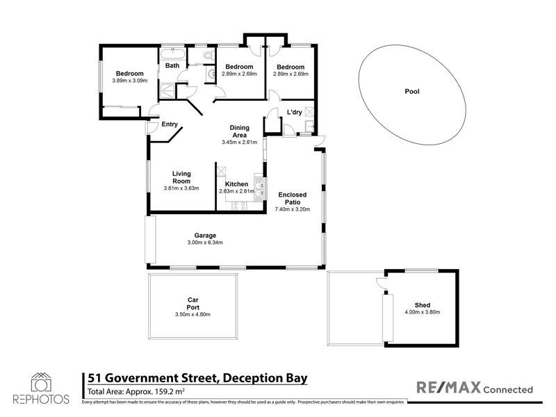 51 Government Street, Deception Bay QLD 4508 Floorplan