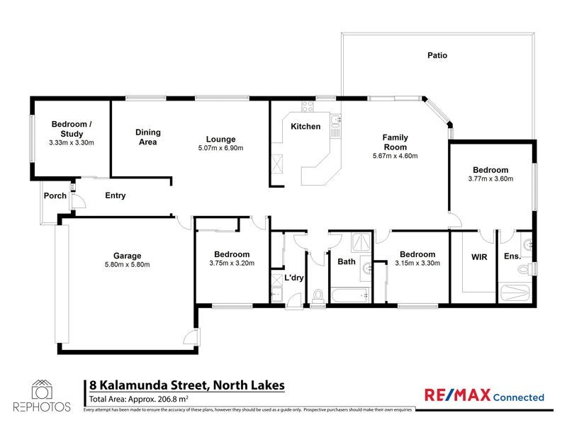8 Kalamunda Street, North Lakes QLD 4509 Floorplan