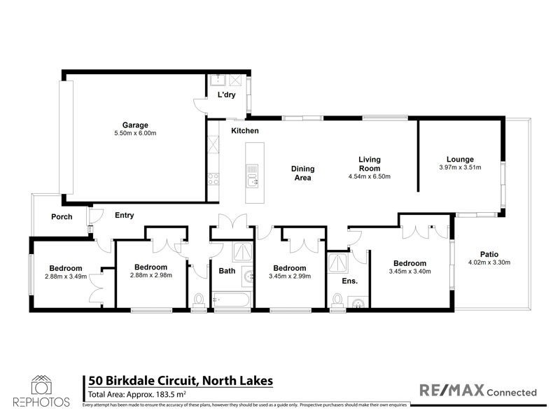 50 Birkdale Circuit, North Lakes QLD 4509 Floorplan