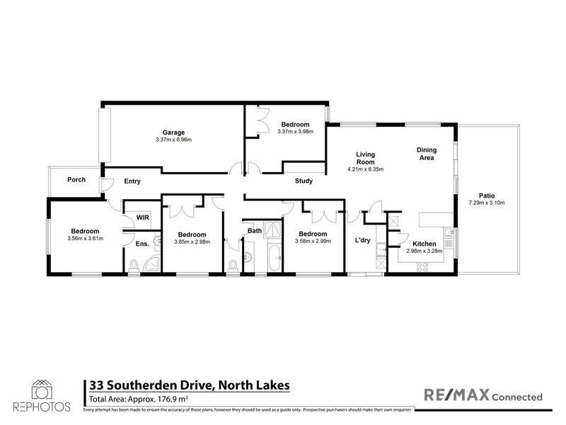 33 Southerden Drive, North Lakes QLD 4509 Floorplan
