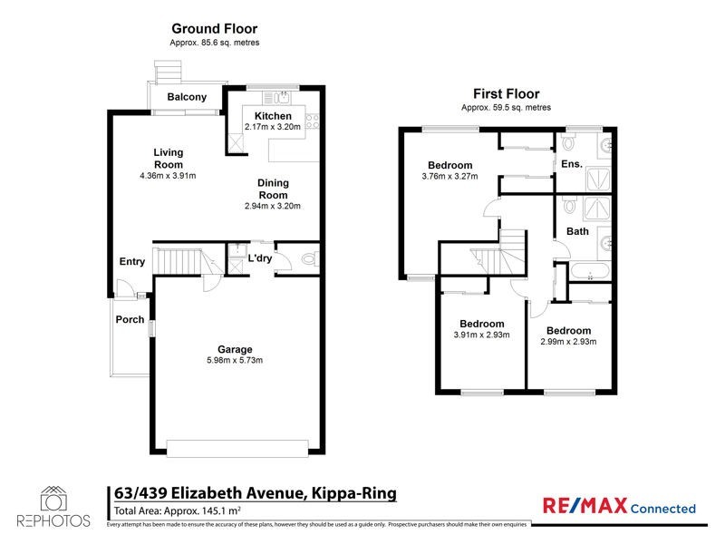 63/439 Elizabeth Avenue, Kippa-ring QLD 4021 Floorplan