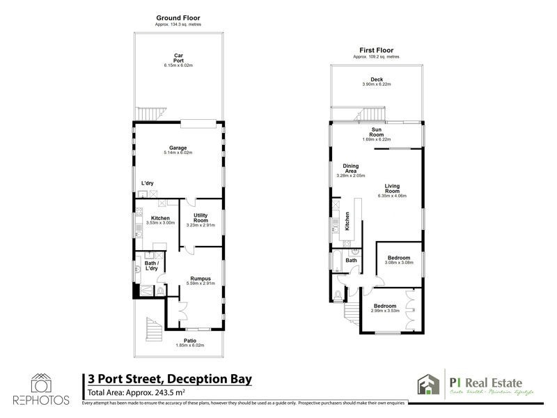 3 Port Street, Deception Bay QLD 4508 Floorplan