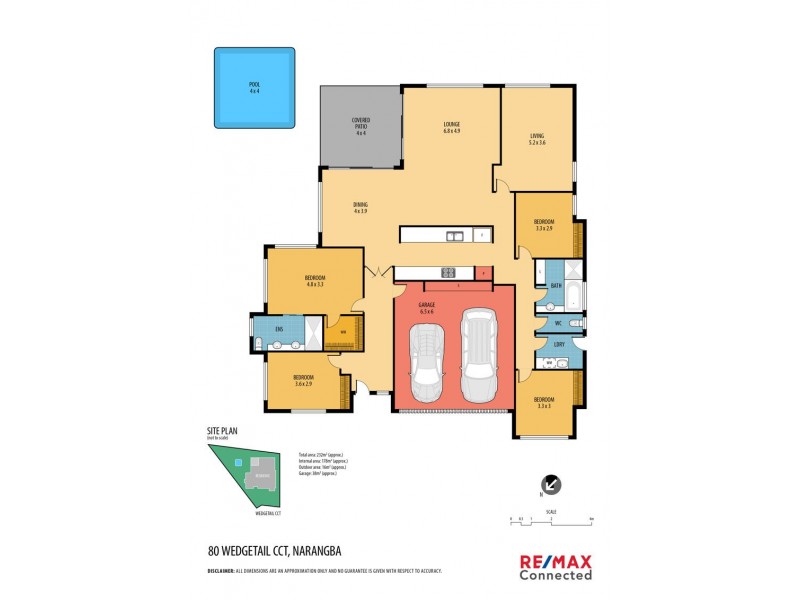 80 Wedgetail Circuit, Narangba QLD 4504 Floorplan