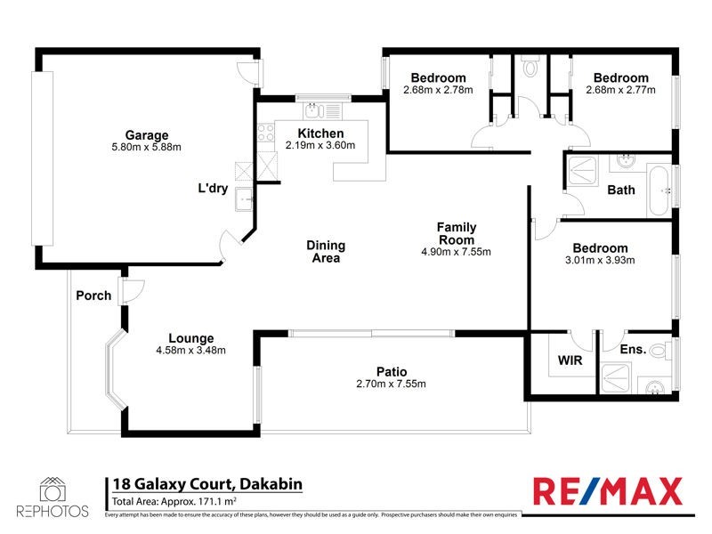 18 Galaxy Court, Dakabin QLD 4503 Floorplan