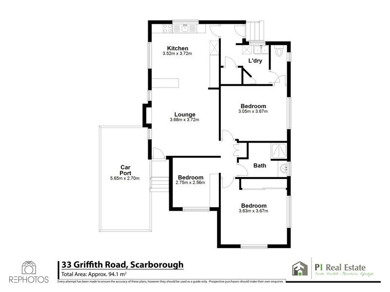 33 Griffith Road, Scarborough QLD 4020 Floorplan