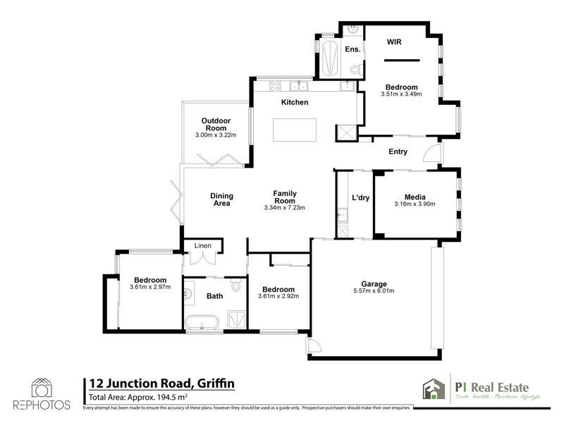 12 Junction Road, Griffin QLD 4503 Floorplan