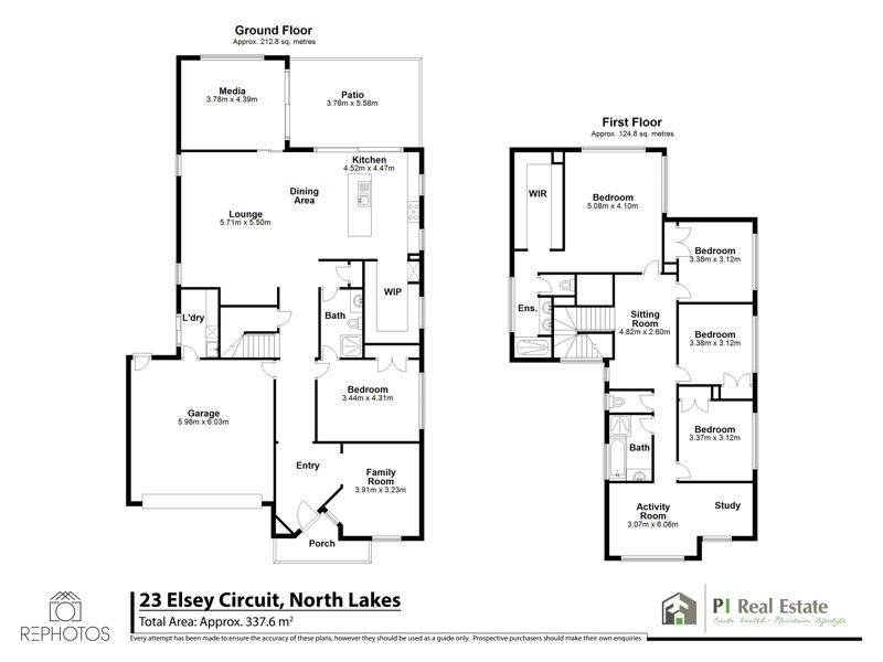 23 Elsey Circuit, North Lakes QLD 4509 Floorplan
