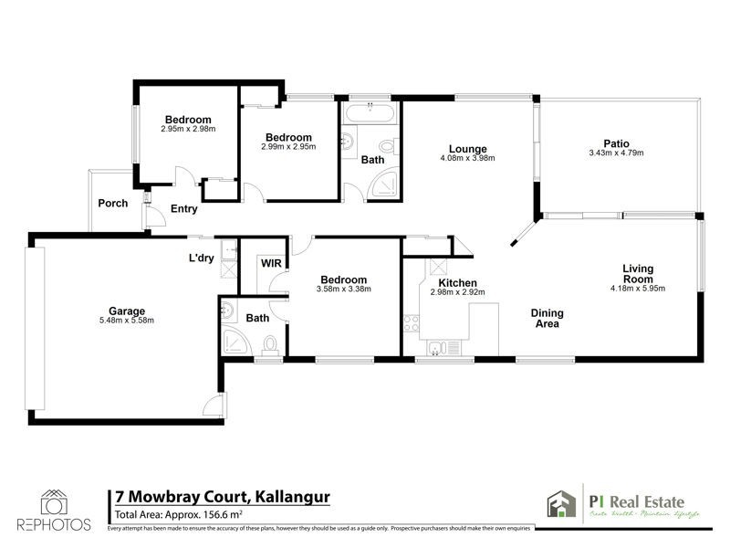 7 Mowbray Court, Kallangur QLD 4503 Floorplan