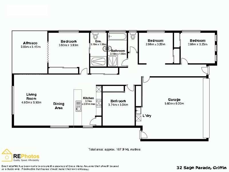 32 Sage Parade, Griffin QLD 4503 Floorplan