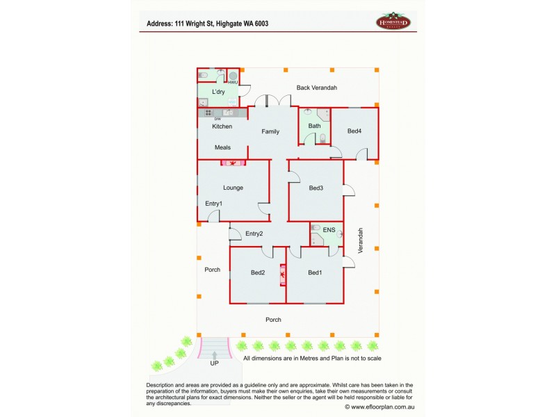 109-115 Wright Street, Highgate WA 6003 Floorplan