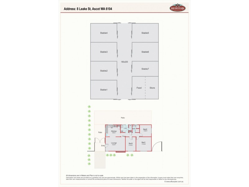 8 Leake Street, Ascot WA 6104 Floorplan