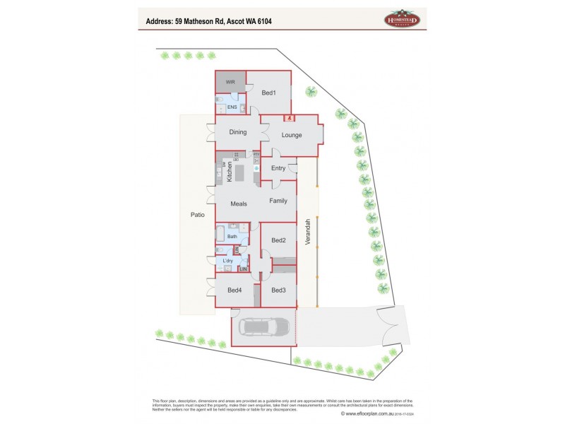 59 Matheson Road, Ascot WA 6104 Floorplan