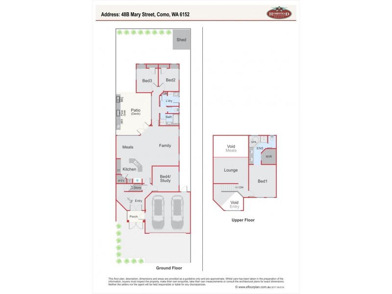 48B Mary Street, Como WA 6152 Floorplan