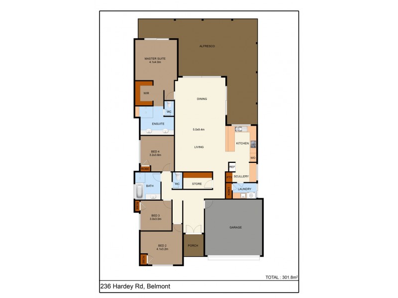 236 Hardey Road, Belmont WA 6104 Floorplan
