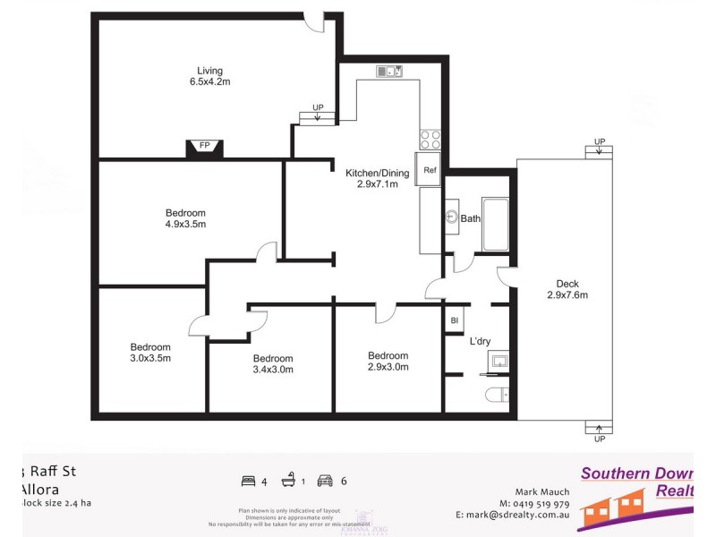 3 Raff Street, Allora QLD 4362