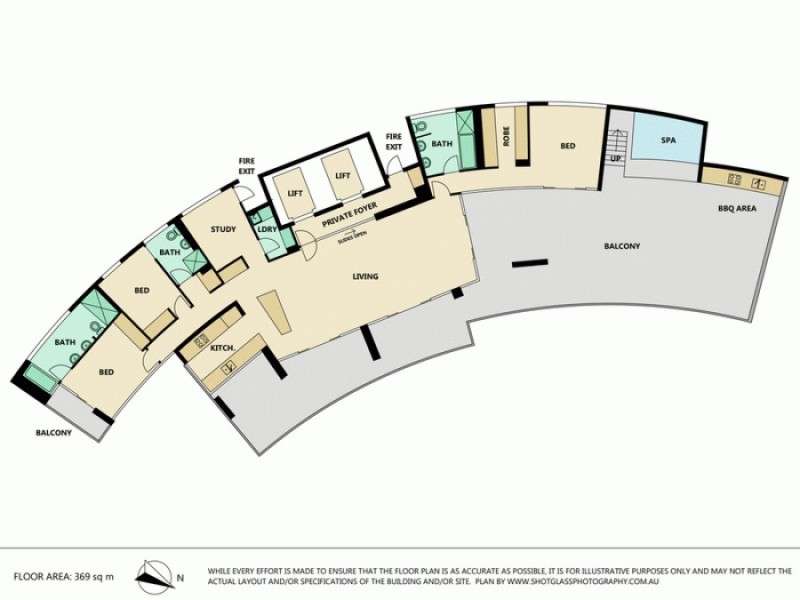 51/173 Old Burleigh Road, Broadbeach QLD 4218 Floorplan